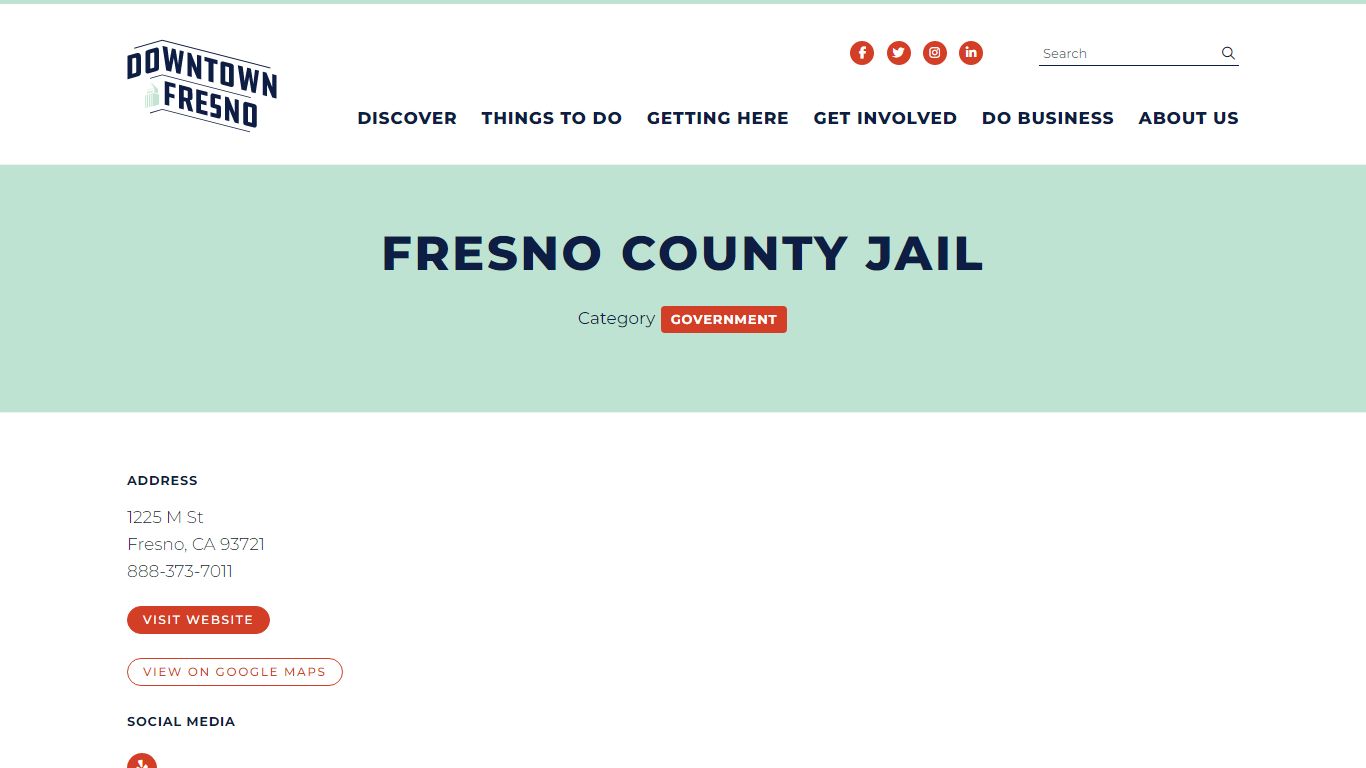 Fresno County Jail | Downtown Fresno
